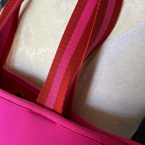 NWOT SummerSalt Beach Tote Pink Red - Picture 10 of 16